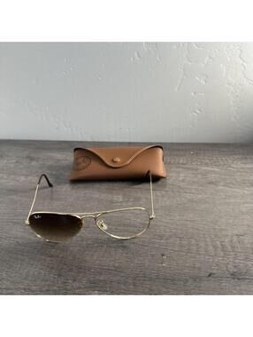 Ray-Ban Sunglasses RB3025 001/51 2N Aviator Large Metal Gold FRAMES ONLY